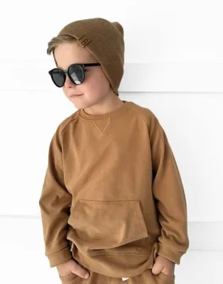 Toddler Little Bipsy Pocket Crewneck Sweatshirt