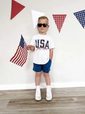 Toddler Little Bipsy USA Shorts