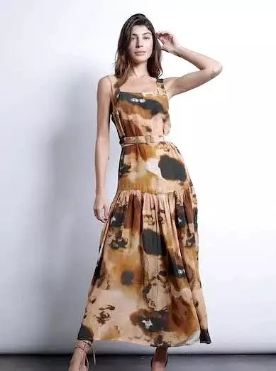 TOPAZ PRINT Maxi DRESS