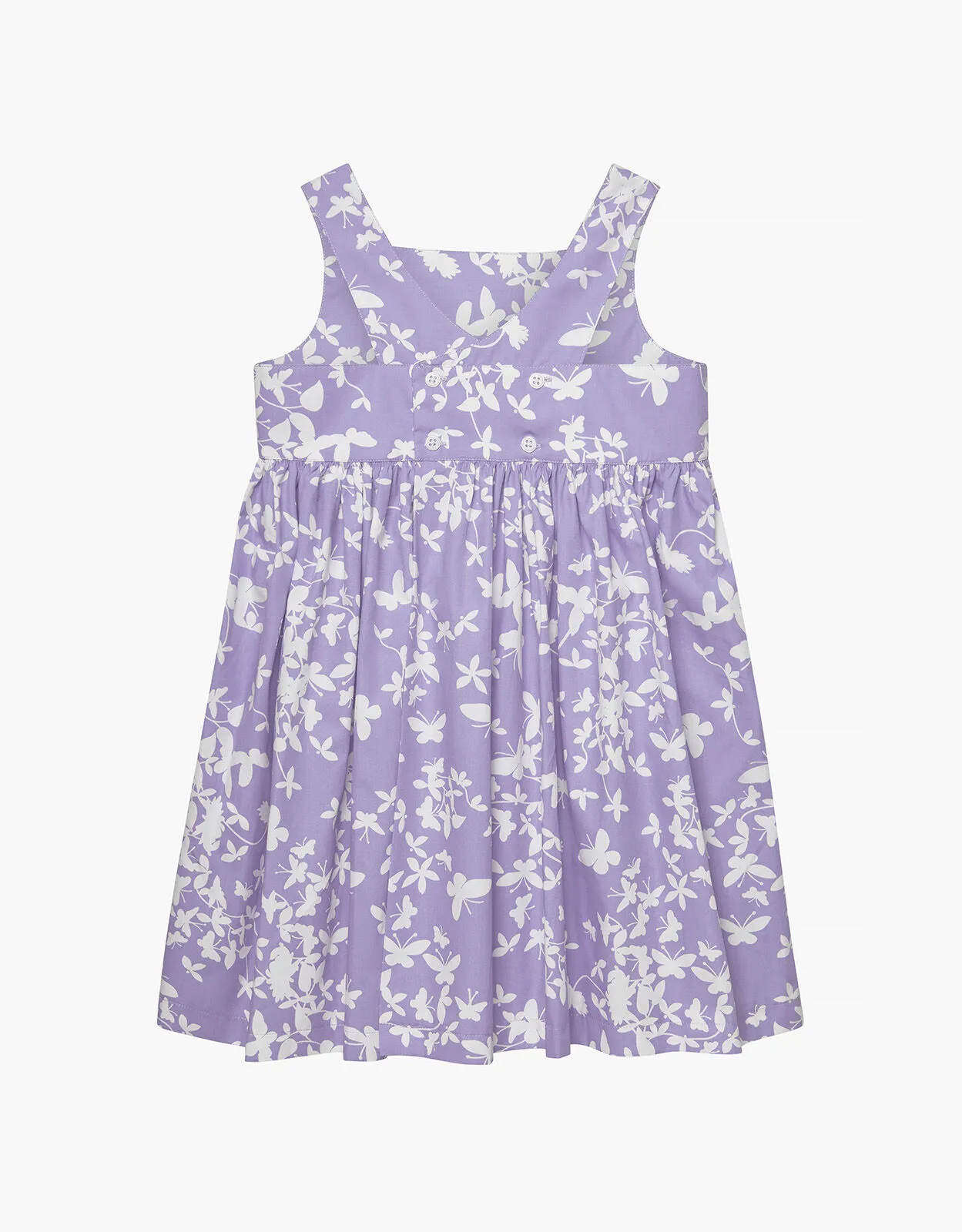 Trotters Butterfly Print Dress Purple