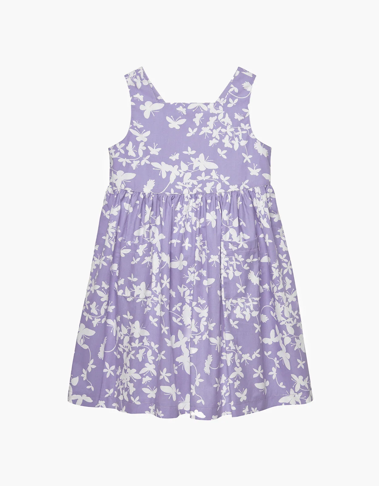 Trotters Butterfly Print Dress Purple