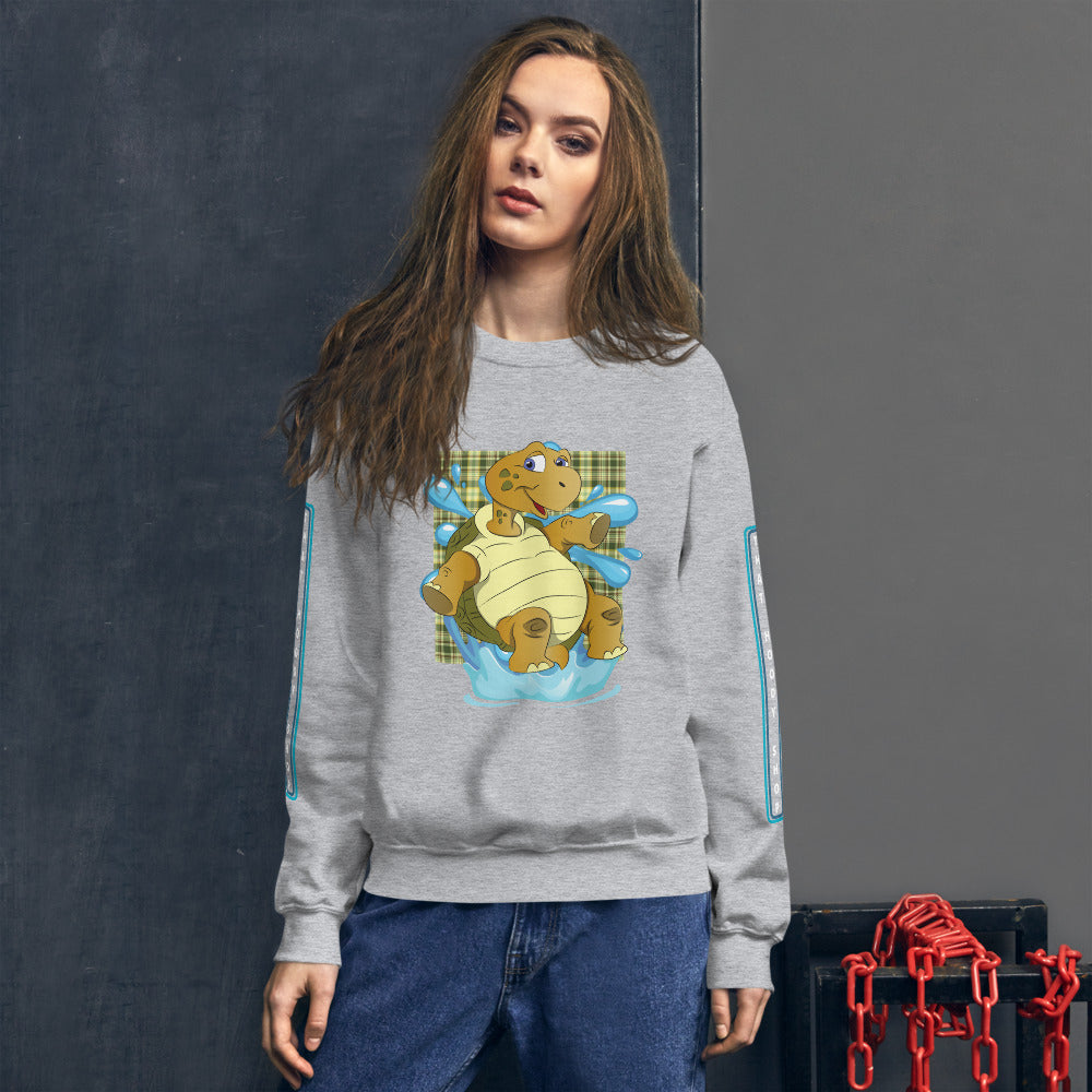 Turtle Splash HD Unisex Sweatshirt