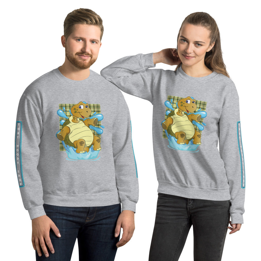 Turtle Splash HD Unisex Sweatshirt