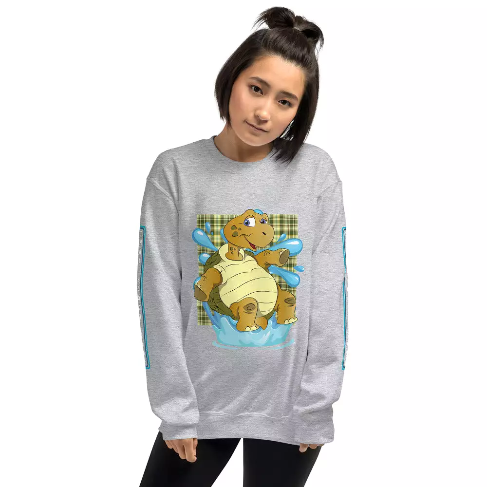 Turtle Splash HD Unisex Sweatshirt