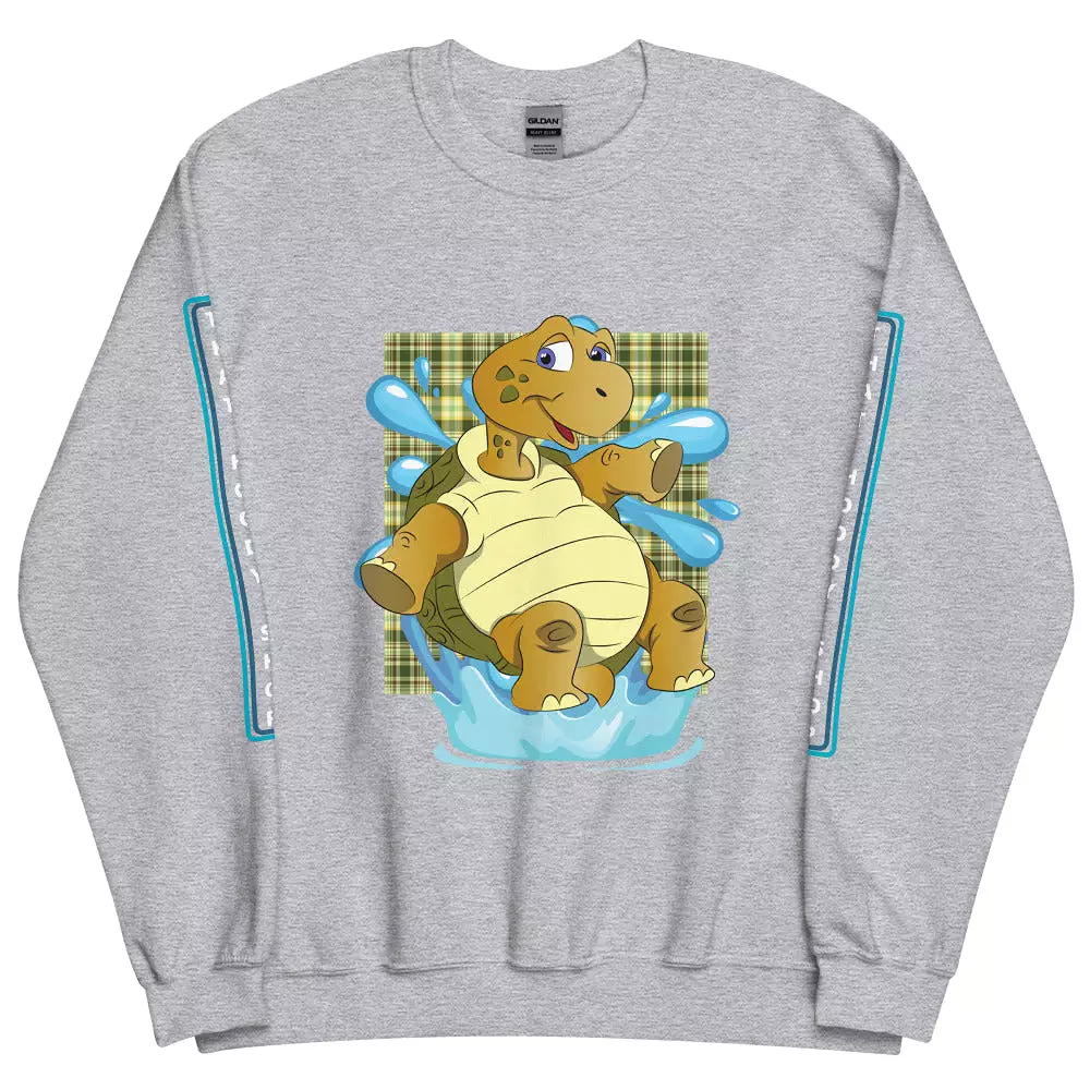 Turtle Splash HD Unisex Sweatshirt