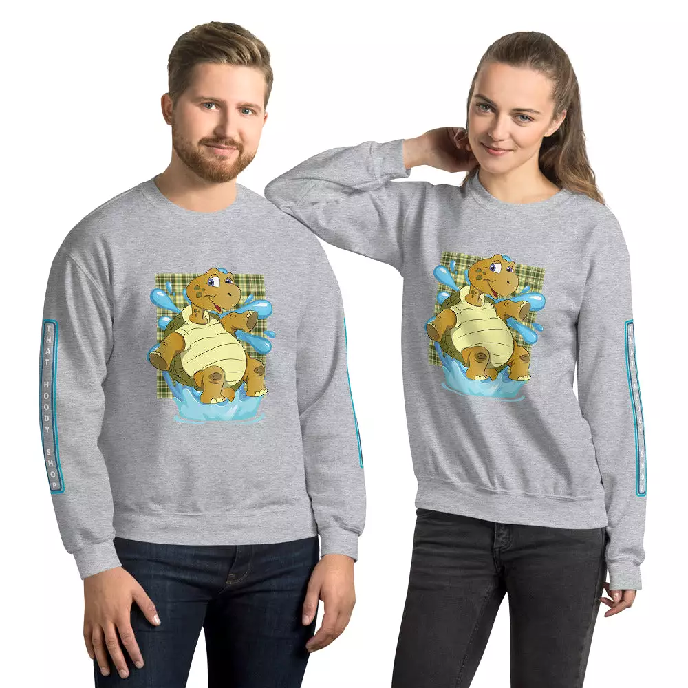 Turtle Splash HD Unisex Sweatshirt