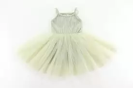 Valentina Tutu Dress - SAGE: 1-2Y, 2-3Y, 3-4Y, 4-5Y, 5-6Y, 6-8Y