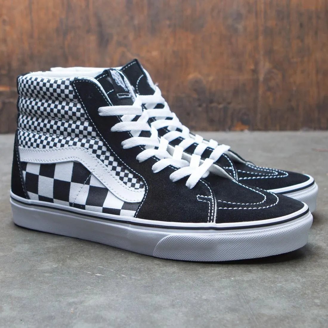 Vans Men SK8-Hi - Mixed Checkerboard (black / white)