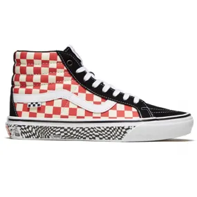 Vans Skate Sk8-Hi Reissue - (Grosso) '84 Black Red Checker