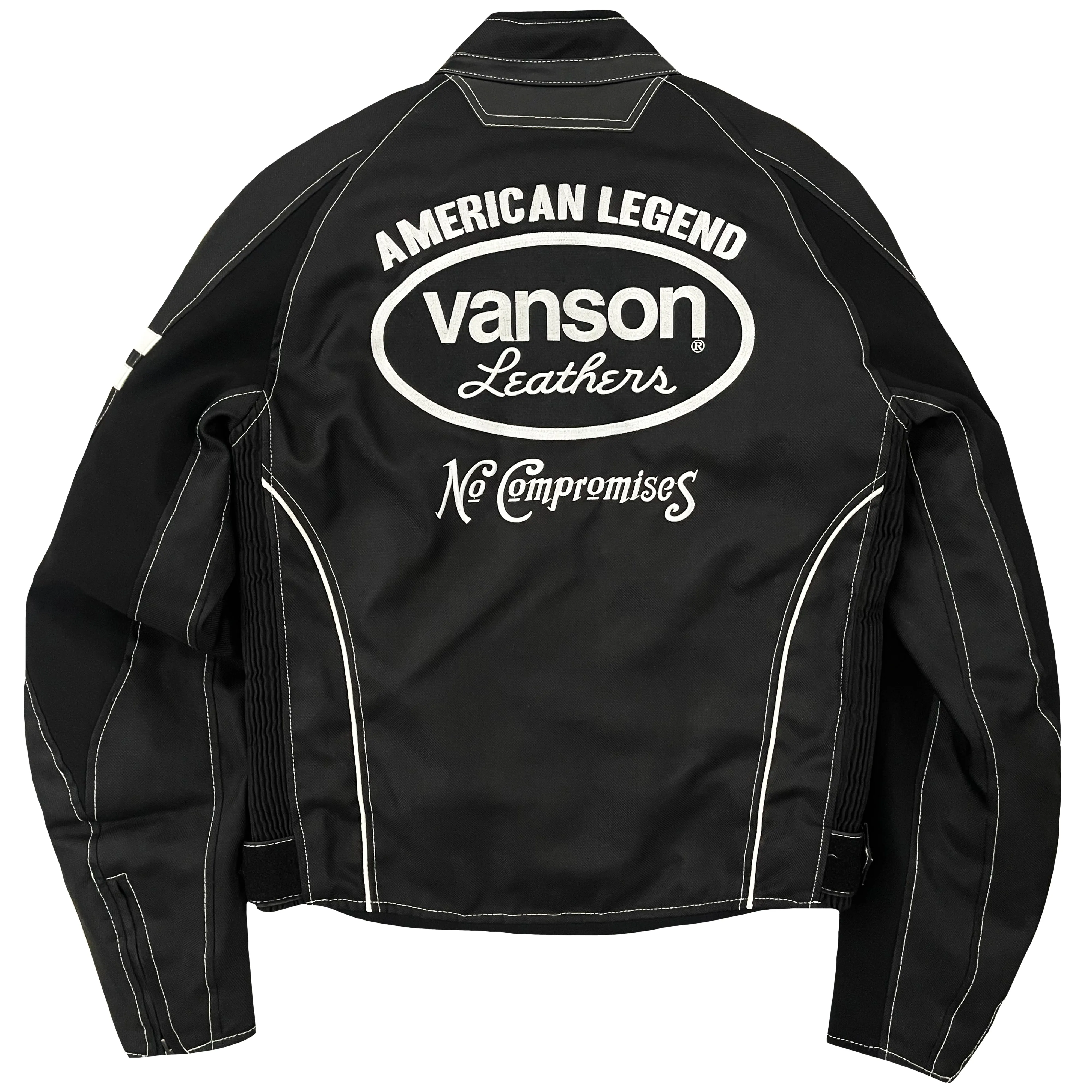 Vanson Leathers Motorcycle Mesh Racer Jacket