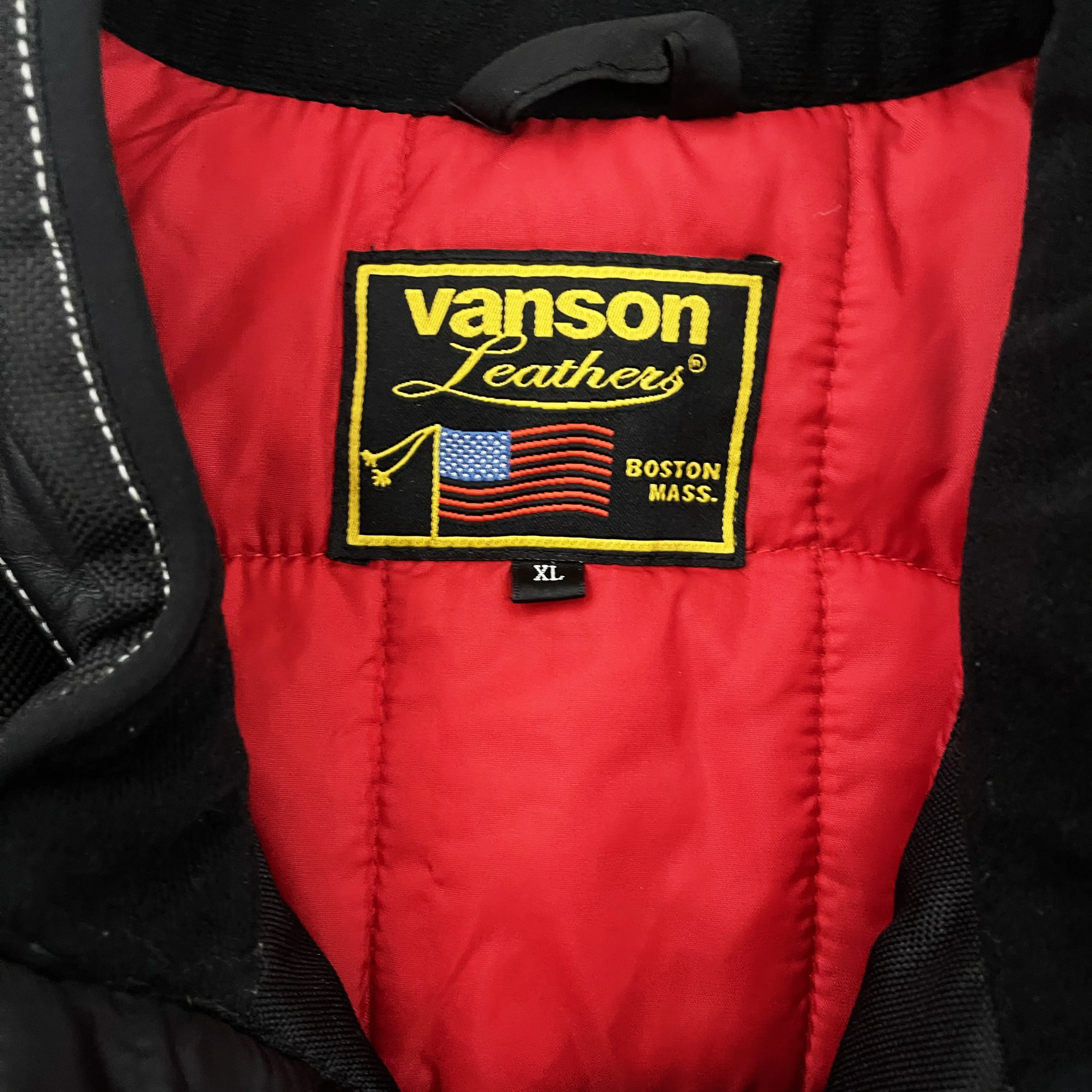 Vanson Leathers Motorcycle Mesh Racer Jacket