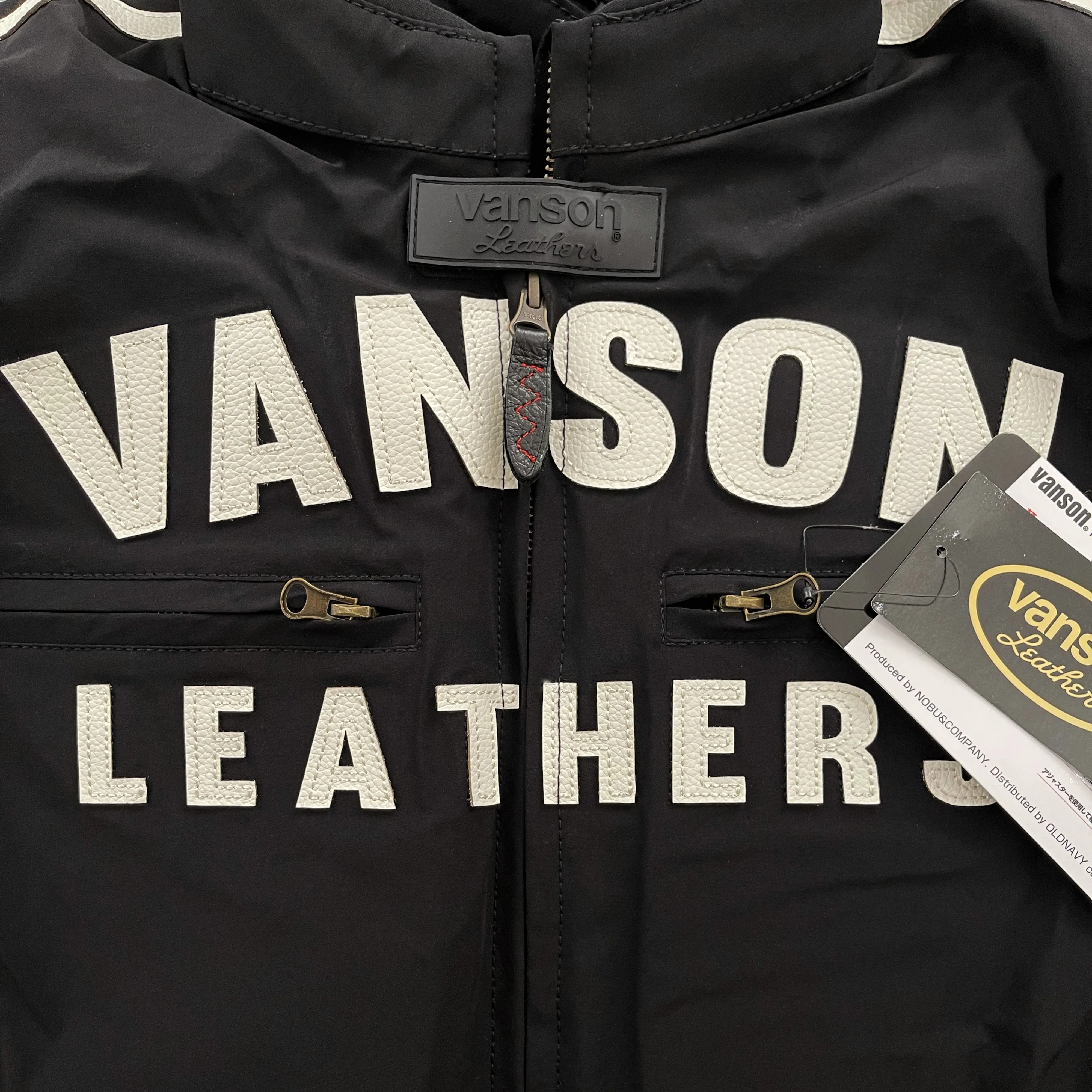 Vanson Leathers Motorcycle Racer Jacket - XL