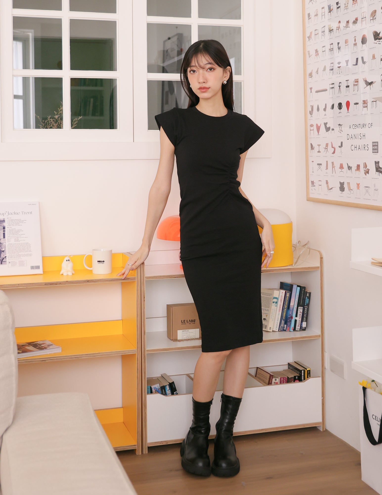 Veronica Dress in Black