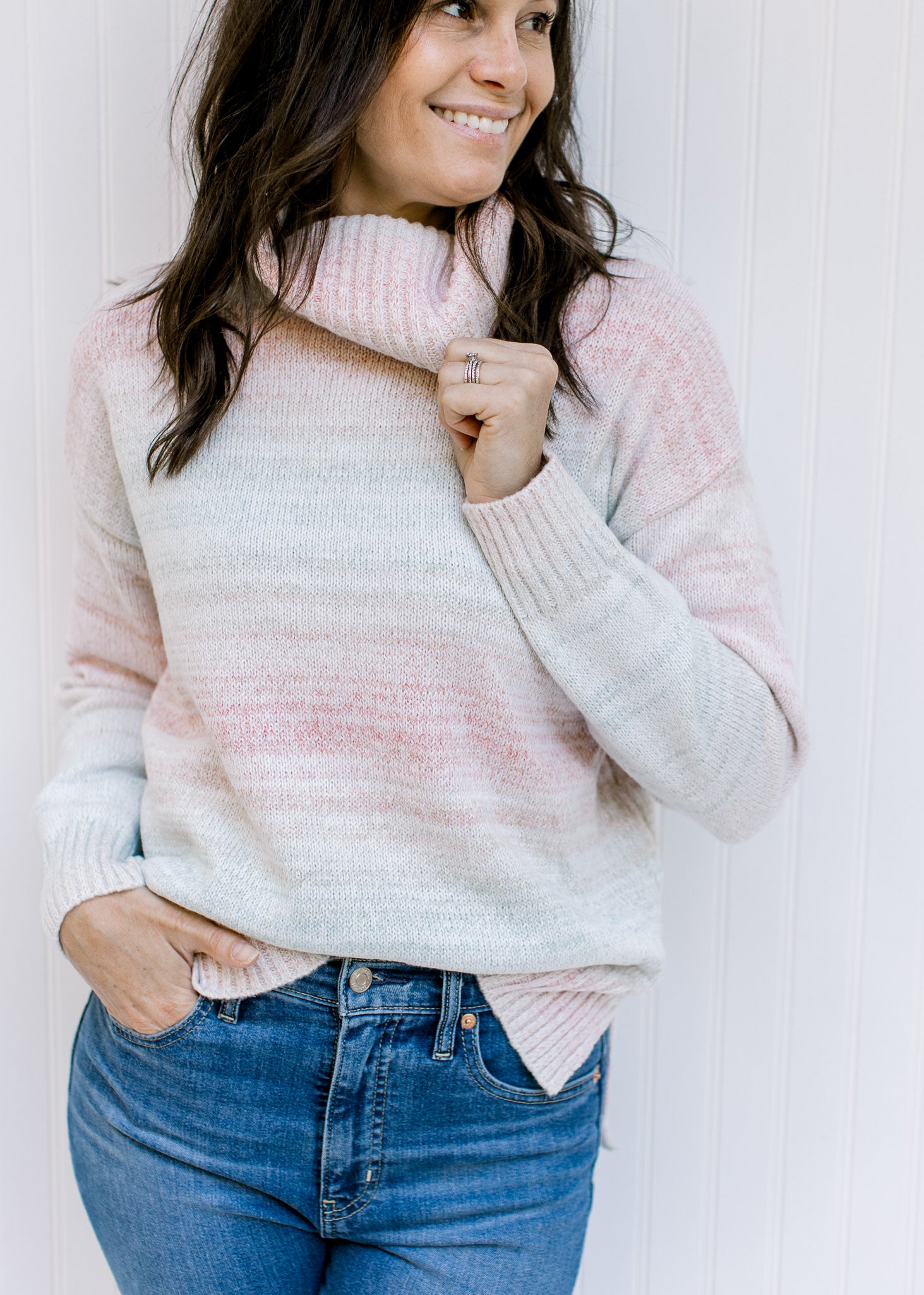 Winter Sunset Sweater