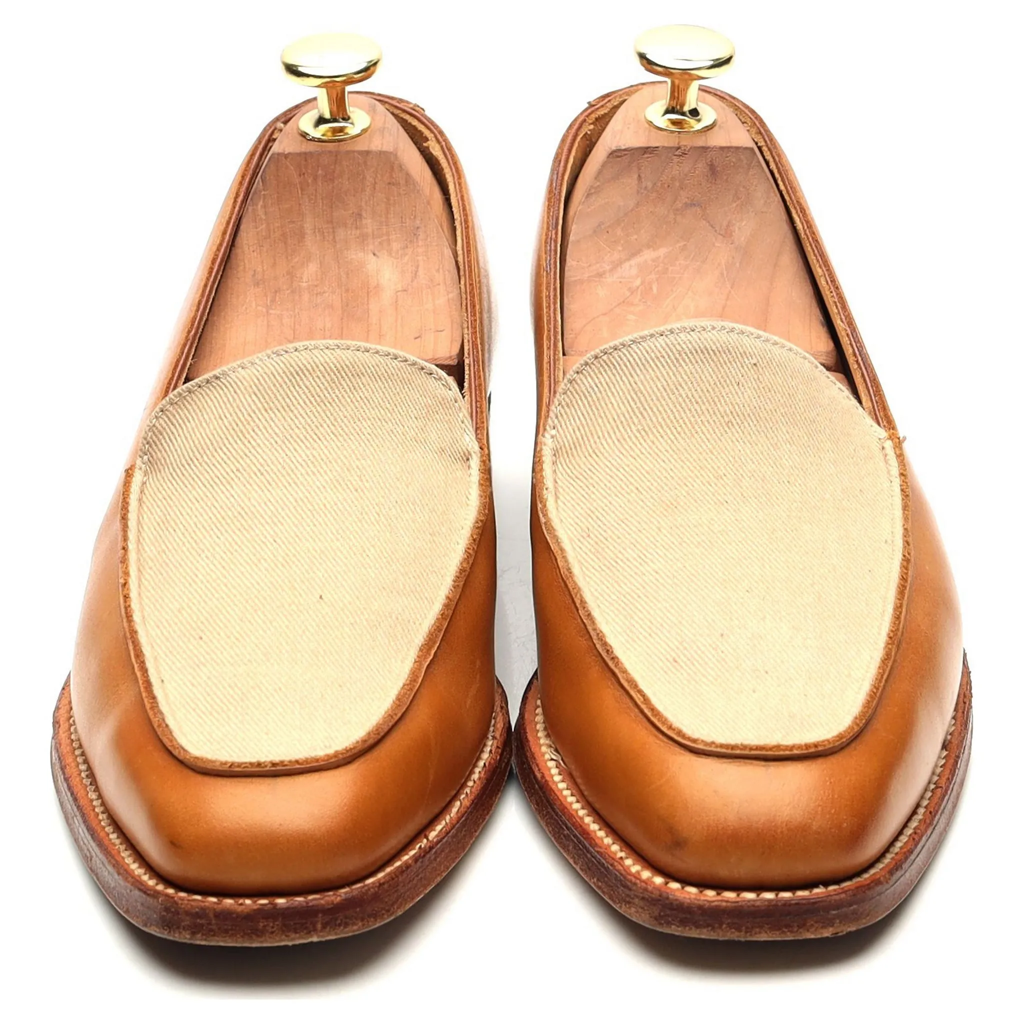 Women's 'Fulmer' Tan Brown Loafers UK 4 C