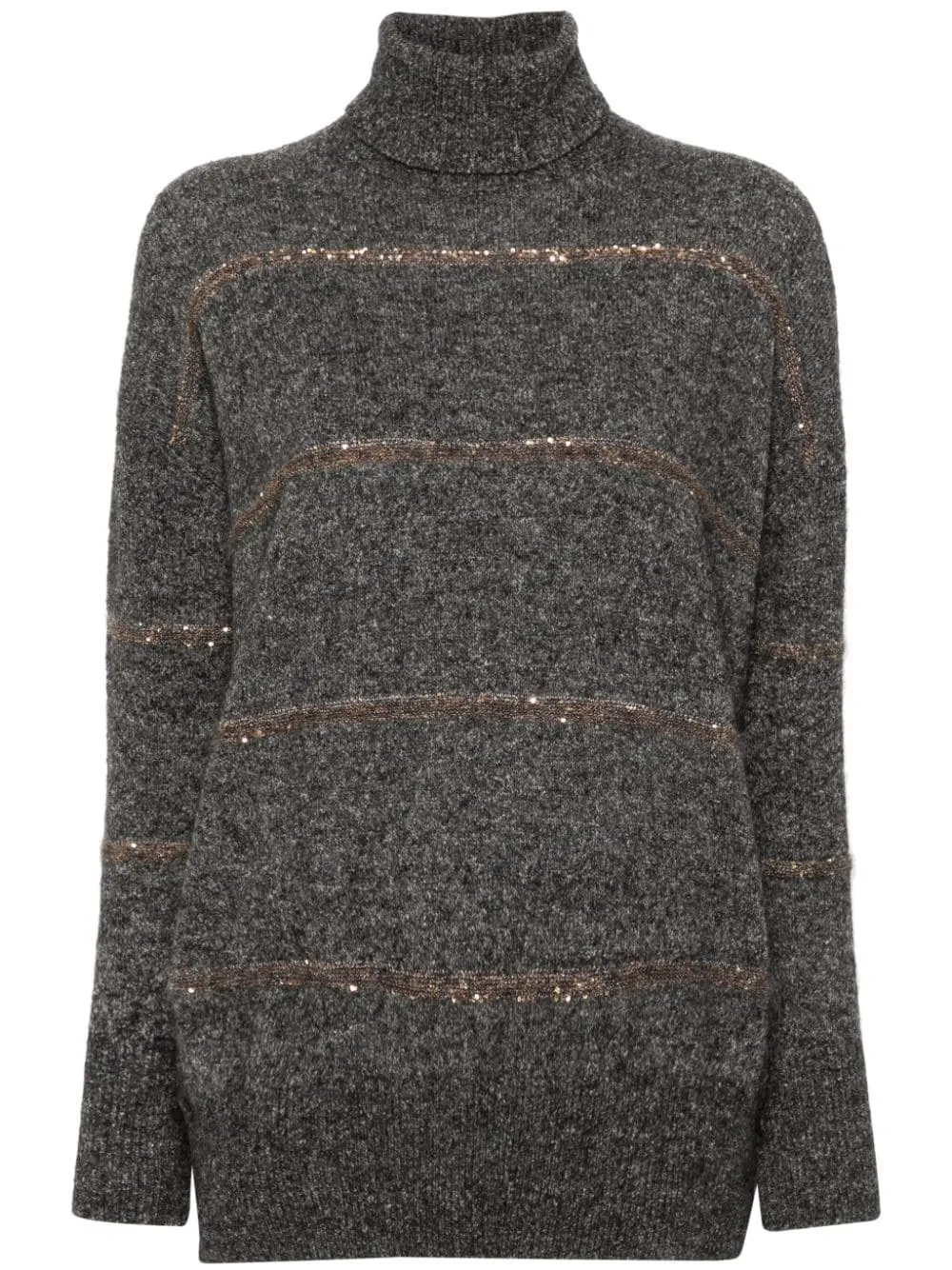 WOOL TURTLE-NECK SWEATER