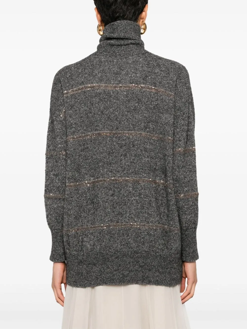 WOOL TURTLE-NECK SWEATER